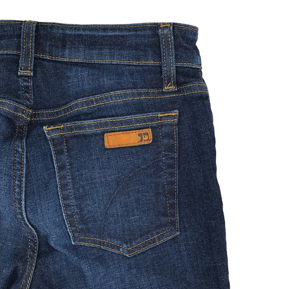 Joes Jeans Womens Size 24 Petite Bootcut Blue Jeans Dark Wash Stretch Denim - Picture 3 of 4